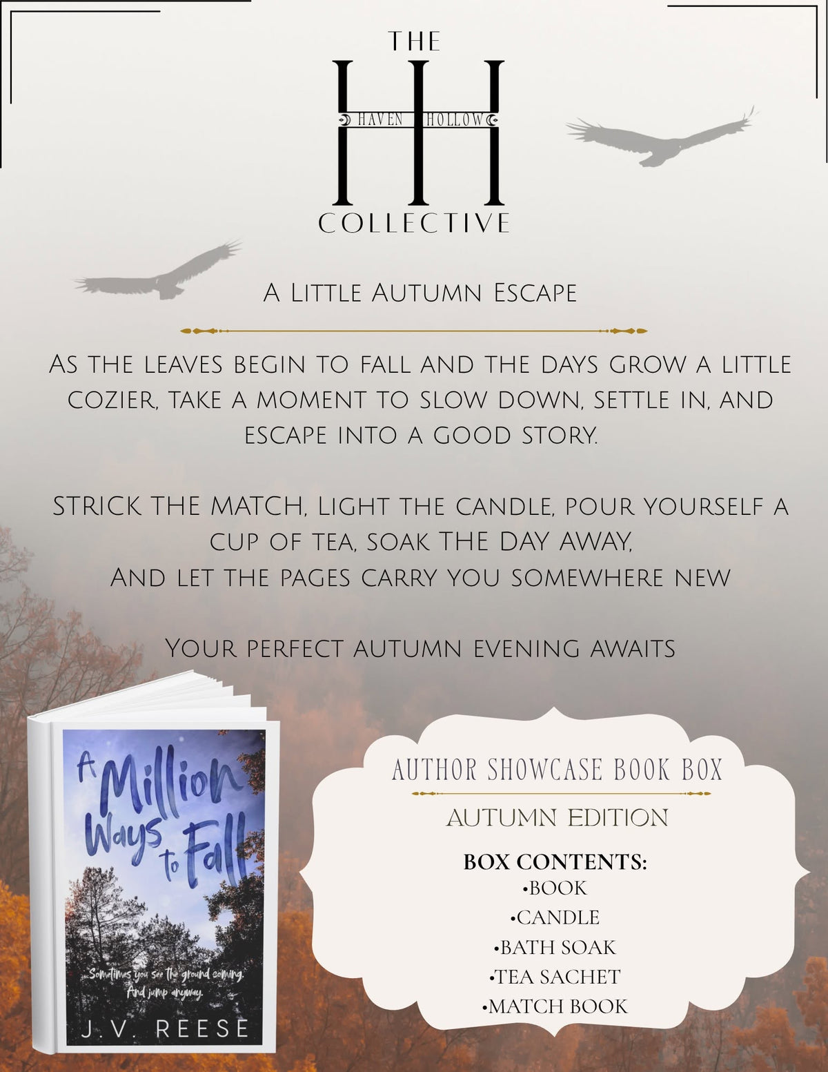 Haven Hollow Collective Showcase Book Box Autumn Edition.